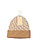 MICHAEL Michael Kors 100% Acrylic Print Tan Beanie One size - photo 1