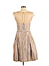 Theia 100% Acetate Tan Cocktail Dress Size 6 - photo 2