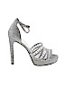 Adrianna Papell Boutique Gray Heels Size 6 1/2 - photo 1