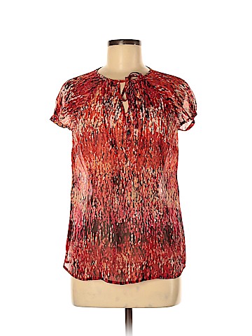 Liz Claiborne Short Sleeve Blouse (view 1)