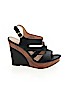 Angelina Black Wedges Size 7 1/2 - photo 1