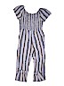 Justice 100% Cotton Blue Jumpsuit Size 12 - photo 2