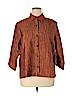 Coldwater Creek 100% Polyester Orange Long Sleeve Blouse Size XL - photo 1