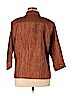 Coldwater Creek 100% Polyester Orange Long Sleeve Blouse Size XL - photo 2