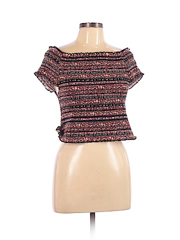 Mossimo Supply Co. Short Sleeve Blouse (view 1)