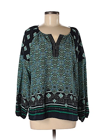 Christopher & Banks Long Sleeve Blouse (view 1)