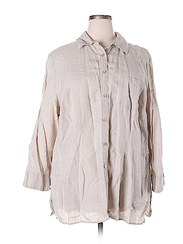 INC International Concepts Long Sleeve Button-Down Shirt (view 1)