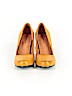 G.H. Bass & Co. Yellow Heels Size 6 1/2 - photo 2