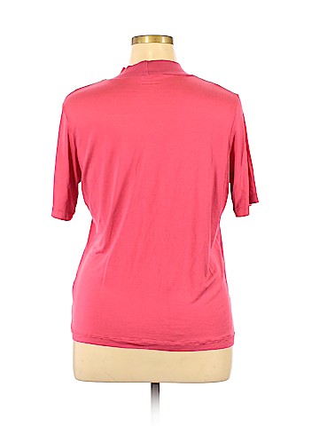 Winter Silks Short Sleeve Silk Top (view 2)