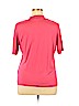 Winter Silks 100% Silk Pink Short Sleeve Silk Top Size XL - photo 2