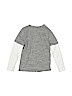 H&M 100% Cotton Gray Long Sleeve T-Shirt Size 8 - 10 - photo 2