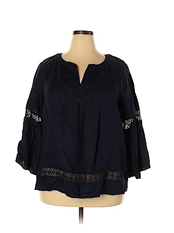 Crown & Ivy Long Sleeve Blouse (view 1)