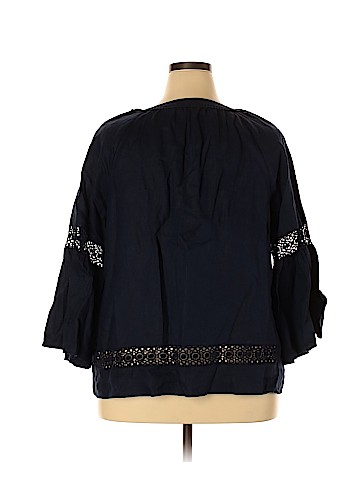 Crown & Ivy Long Sleeve Blouse (view 2)