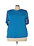 Adrian Jordan Blue 3/4 Sleeve Blouse Size 26 - 28 - photo 1