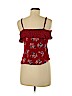 Pink Republic 100% Rayon Red Sleeveless Blouse Size S - photo 2