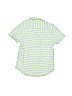 Mini Boden Green Short Sleeve Button-Down Shirt Size 6 - 7 - photo 2