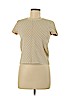 Theory Tan Short Sleeve Top Size S - photo 1