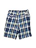 Abercrombie 100% Cotton Plaid Blue Shorts Size 12 - photo 2