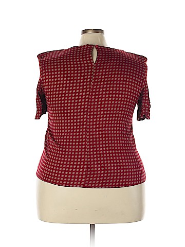 Jones Wear Jeans Short Sleeve Blouse (view 2)