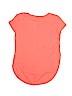 Old Navy 100% Polyester Orange Active T-Shirt Size 10 - photo 2