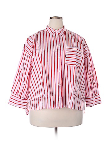 J.Crew 3/4 Sleeve Button-Down Shirt (view 1)
