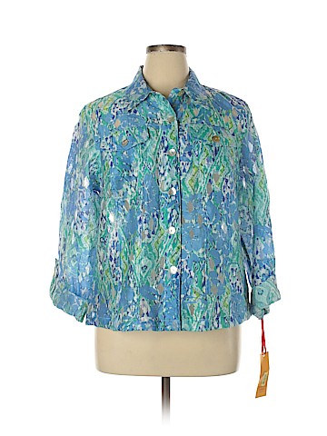 Ruby Rd. Long Sleeve Button-Down Shirt (view 1)