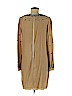 Mark + James by Badgley Mischka 100% Silk Tan Casual Dress Size L - photo 2