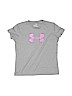 Under Armour 100% Polyester Gray Active T-Shirt Size L (youth) - photo 1