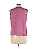 Ann Taylor LOFT Outlet 100% Cotton Pink Sleeveless Top Size L (petite) - photo 2