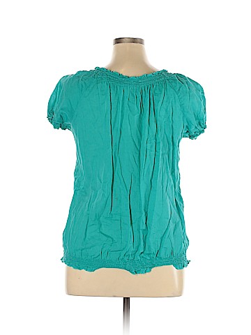St. John's Bay Plus Short Sleeve Blouse (view 2)