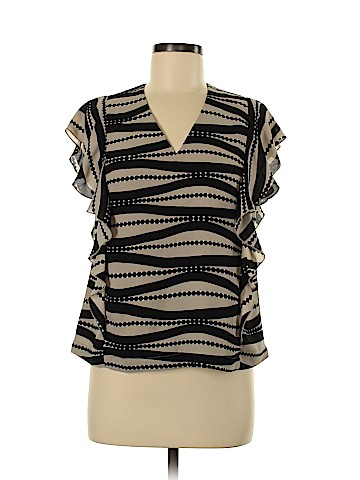 Ann Taylor Factory Short Sleeve Blouse (view 1)