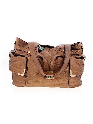 MICHAEL Michael Kors Leather Satchel (view 1)