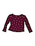 Old Navy 100% Cotton Print Burgundy Thermal Top Size 5T - photo 2