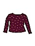 Old Navy 100% Cotton Print Burgundy Thermal Top Size 5T - photo 1