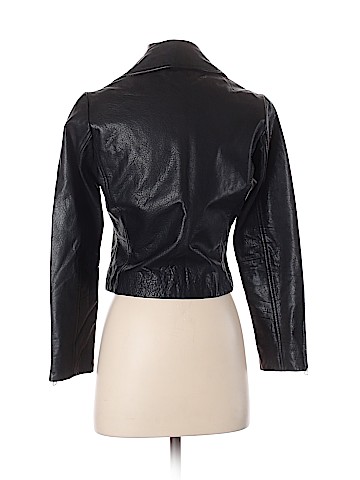 Topshop Leather Jacket (view 2)