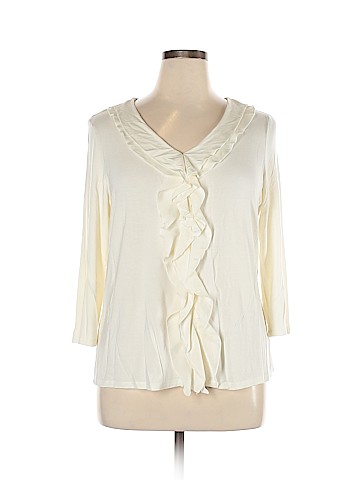 Coldwater Creek 3/4 Sleeve Top (view 1)