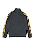 Adidas 100% Polyester Stripes Gray Track Jacket Size 10 - 12 - photo 2