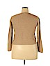 Salvatore Ferragamo 100% Silk Tan Silk Pullover Sweater Size XL - photo 2