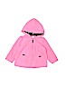 Carter's 100% Polyester Solid Pink Pullover Hoodie 6-9 MO / 9 MO - photo 1