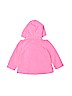 Carter's 100% Polyester Solid Pink Pullover Hoodie 6-9 MO / 9 MO - photo 2