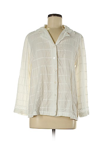 Oscar De La Renta Long Sleeve Blouse (view 1)
