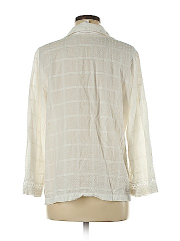 Oscar De La Renta Long Sleeve Blouse (view 2)
