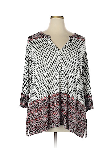 Rose & Olive Long Sleeve Top (view 1)