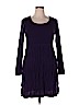 AB Studio 100% Acrylic Purple Casual Dress Size XL - photo 1