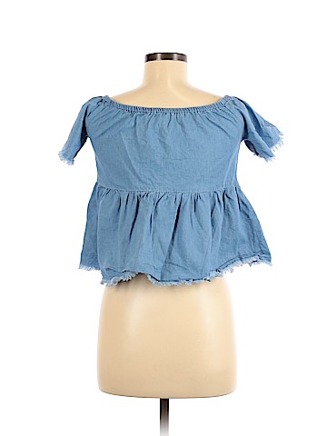 Forever 21 Short Sleeve Blouse (view 2)