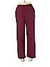 Alfred Dunner Burgundy Casual Pants Size 10 (petite) - photo 1