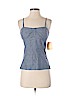 Energie 100% Cotton Blue Sleeveless Blouse Size S - photo 1