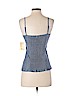 Energie 100% Cotton Blue Sleeveless Blouse Size S - photo 2