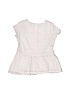 Carter's 100% Cotton Lace Stripes White Dress Size 3T - photo 2