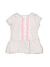 Carter's 100% Cotton Lace Stripes White Dress Size 3T - photo 1